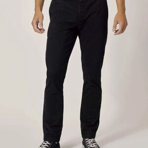 Buck Mason Slub Twill Officer Pant Mens Size 29 in Black